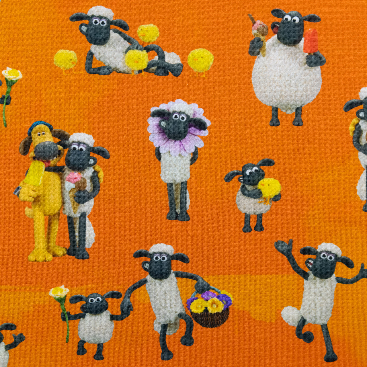 Shaun das Schaf Sonstige Lizenzstoffe Lizenzstoffe Themenwelten