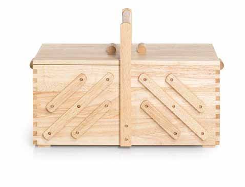 Prym Holznähkasten helles Holz Gr.L Nr. 612548