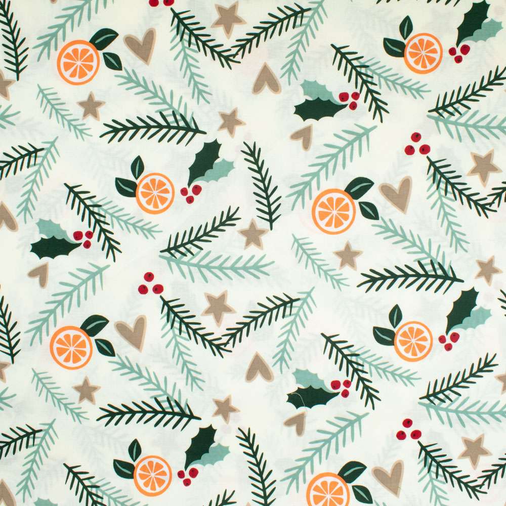 20 Stück Weihnachts-Stoffquadrate – 25x25 Cm, 100% Baumwolle, Für Nähen & Patchwork