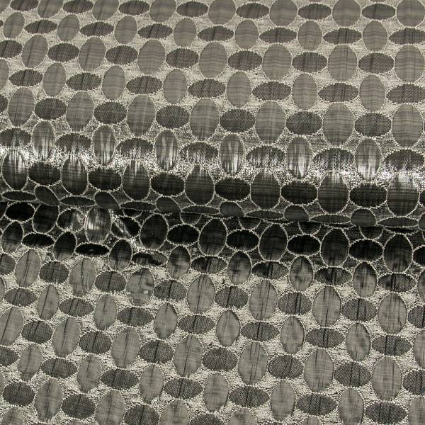 ZZ1149_502_Lame_Jacquard_Stoff_ovales_muster_grau_1