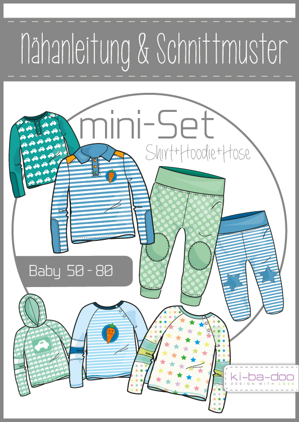 Schnittmuster Kibadoo Baby Set Boy