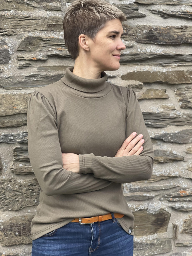rollkragen pullover damen