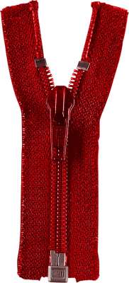 Opti Reißverschluss Teilbar S60 – 50 Cm, 100 % Polyester, Farbe Weiß