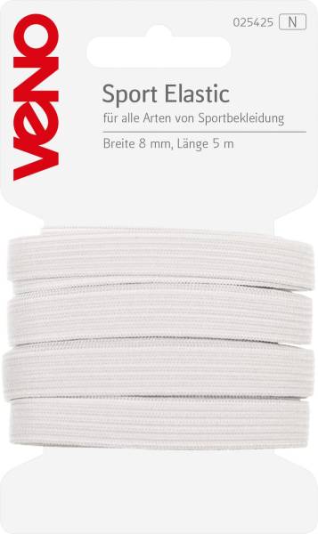 veno sport elastic gummiband 8 mm