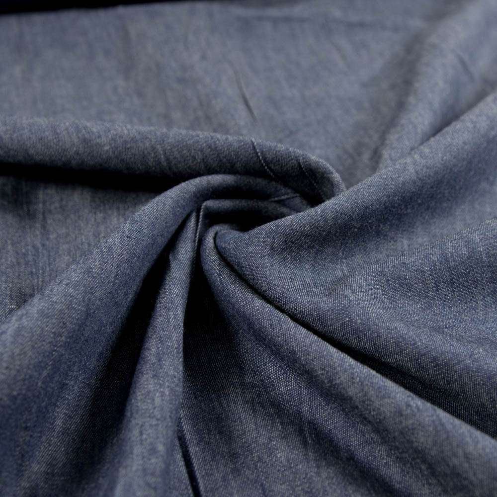 Jeans Stoff Chambray Sommer Jeans Meterware Jeansstoff Chambray
