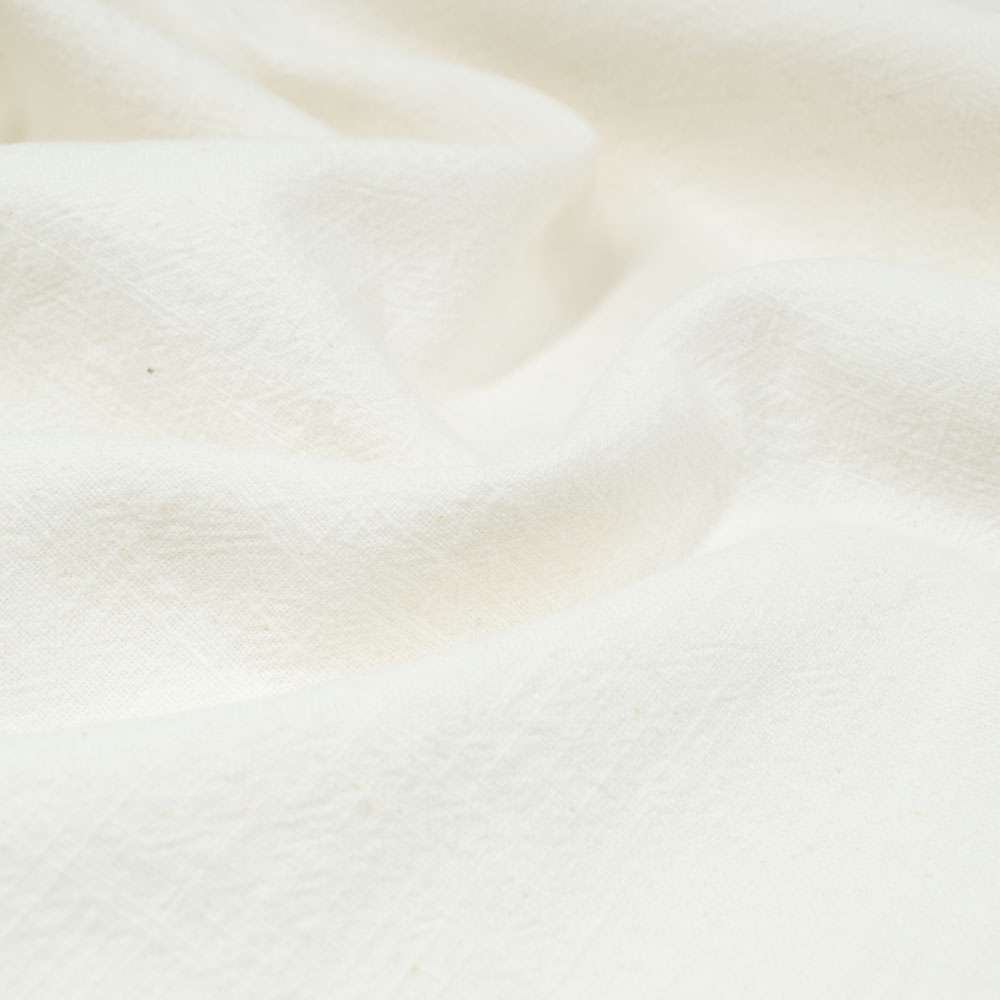 Leinenstoff stonewashed uni natur | Stoffe Werning