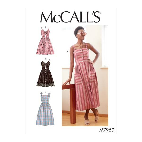 McCalls Schnittmuster 7950 Damen Kleid Gr. 40 - 48