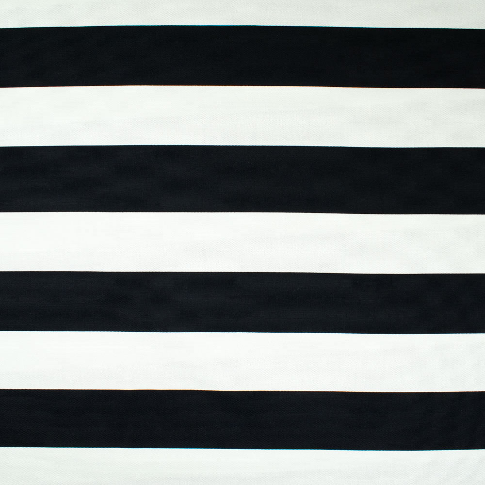 Dekostoff Streifen schwarz/weiß Stoffe Werning