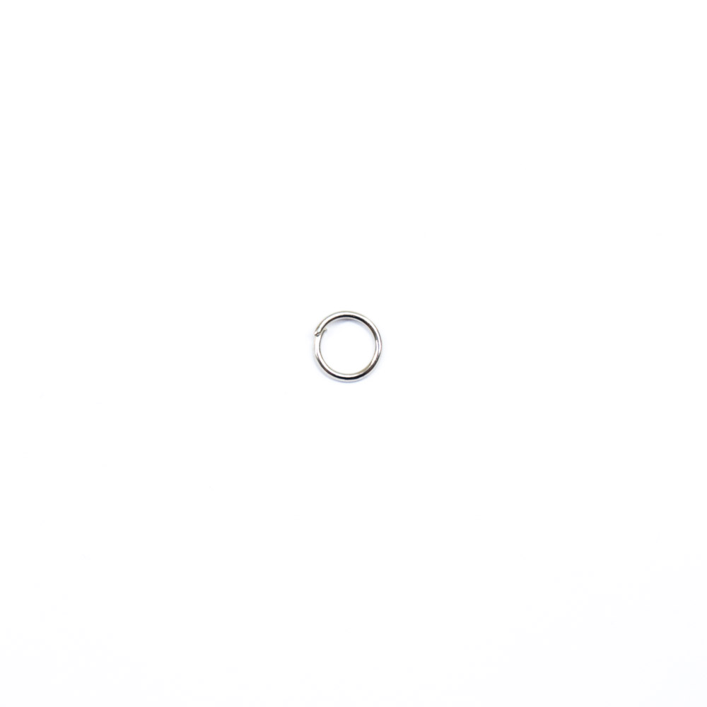 QUARKZMAN 200 Stück Biegeringe Edelstahl 6 Mm - Offene Sprungringe Für Schmuckherstellung & Reparatur