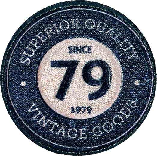 Applikation Superior Quality Vintage Goods 79