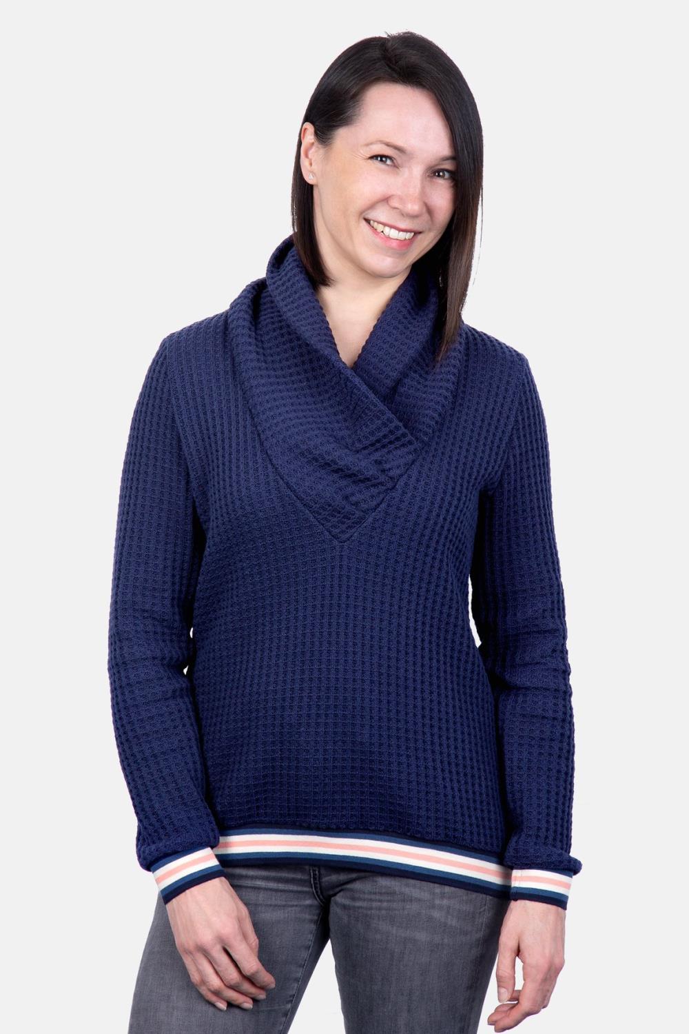 Nähen Damen Hoodie Mit Schalkragen Nähen Damen Pullover