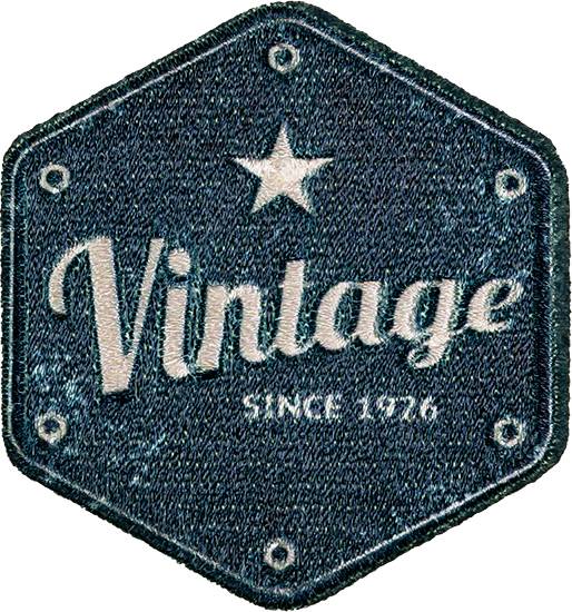 Applikation Vintage Emblem